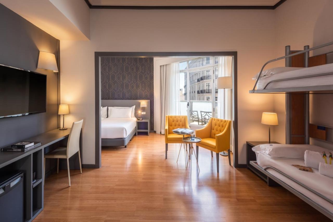 Hotel Madrid Plaza De Espana, Affiliated By Melia Bagian luar foto